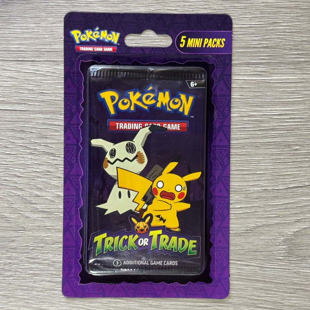 Pokmon Trick Or Treat  5 Mini Packs  Brand New Sealed